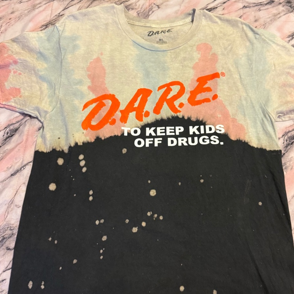 DARE Tie-Dye T-Shirt - Multicolor